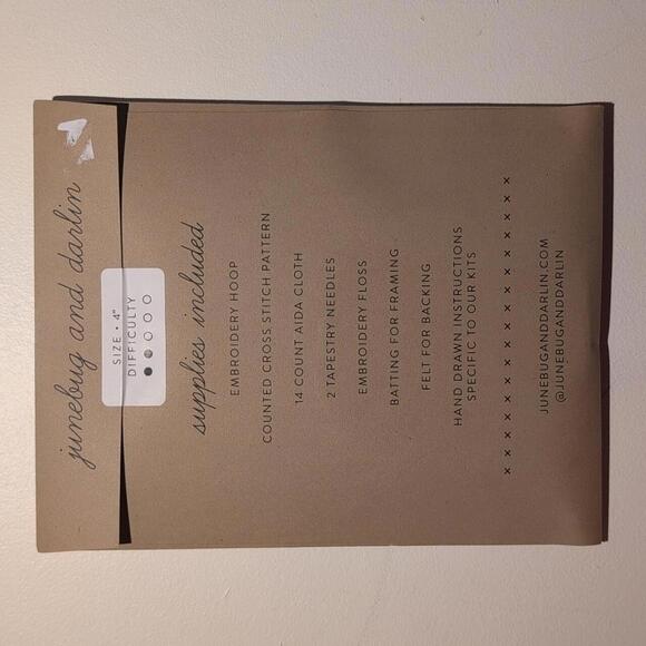 🐦 NWT Spring Bird Cross Stitch Kit - Picture 2 of 3